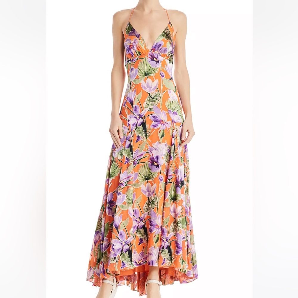 Alice + Olivia Hetty Halter Dress